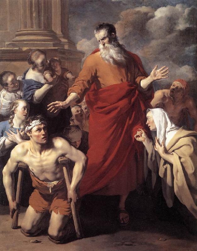 DUJARDIN, Karel St Paul Healing the Cripple at Lystra sd